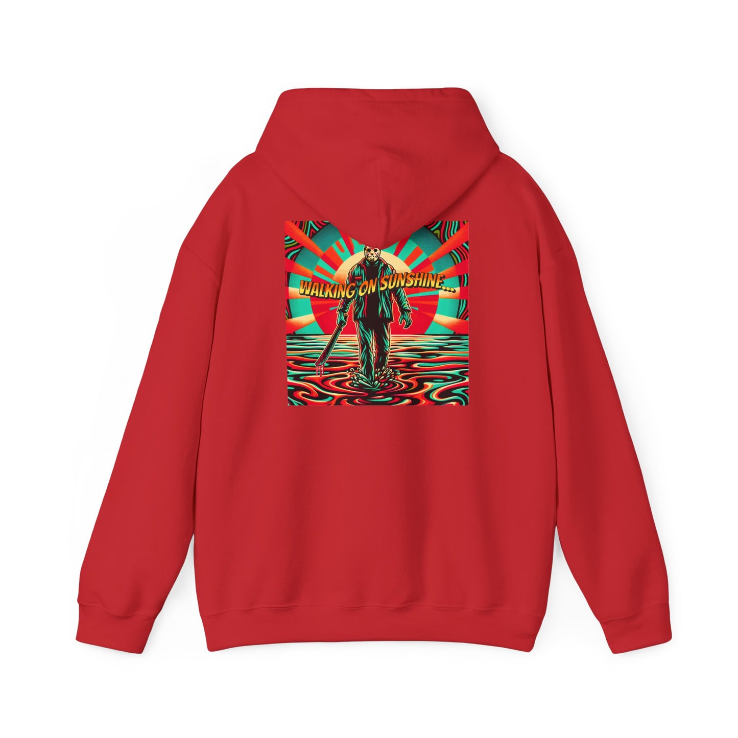 Jason Hoodie - Walking on Sunshine Retro Surfer Graphic Pullover