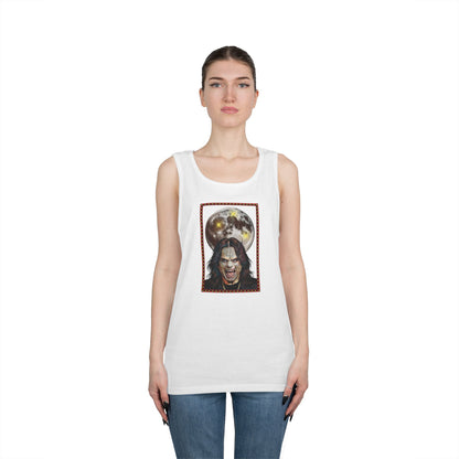 Ozzy Bark at the Moon Unisex Tank Top