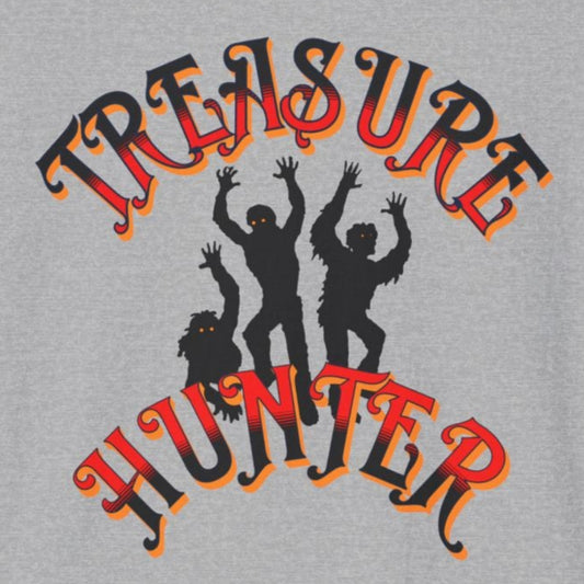 Treasure Hunter Soft Style T-Shirt Zombies Undead Collector Fun