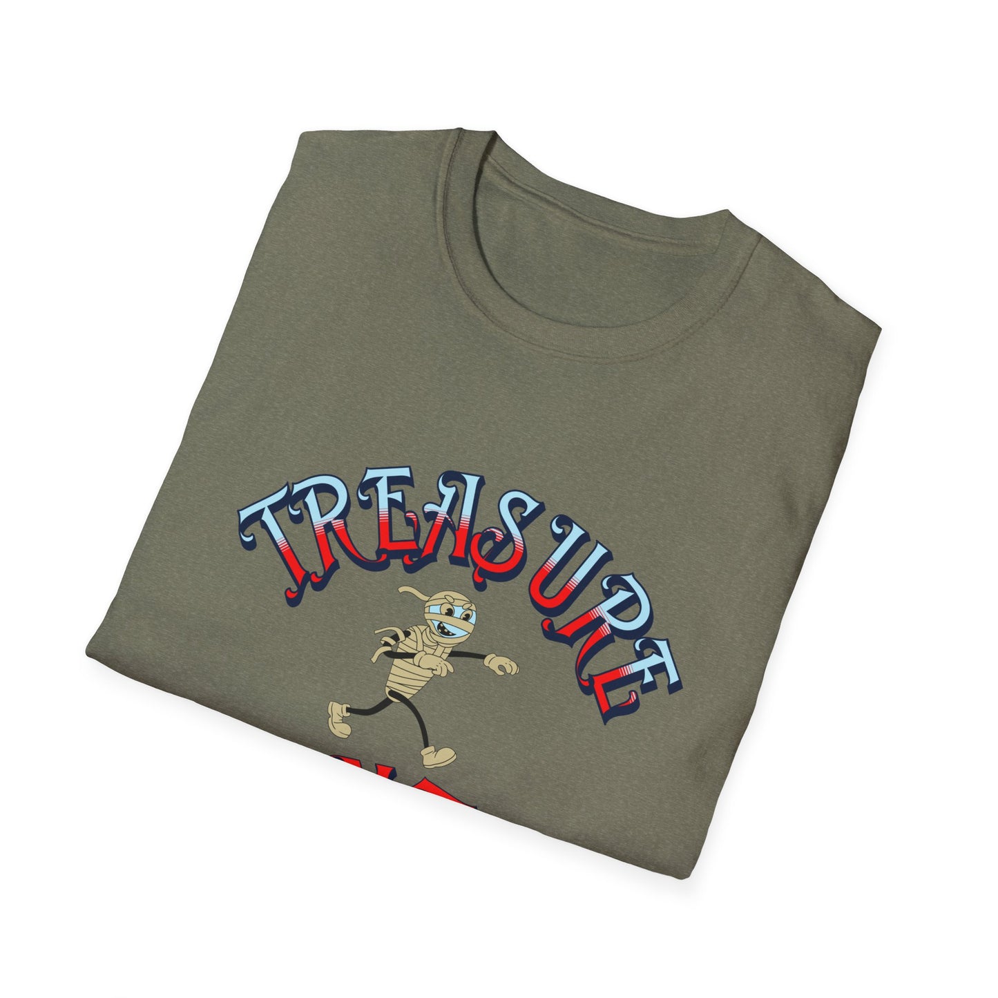 Treasure Hunter T-Shirt Soft style Mummy Monster Funny Collector