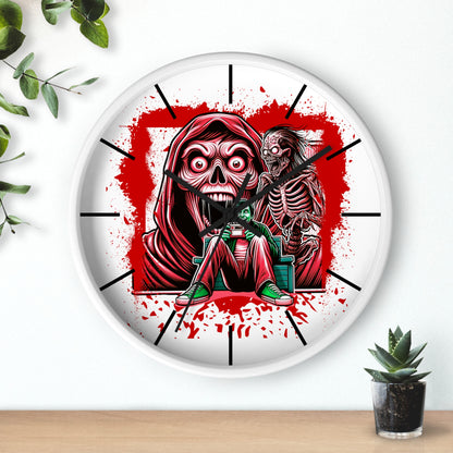 Horror Addict Wall Clock