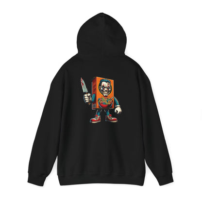 Hooded Sweatshirt - Cereal Killer Horror Design