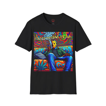 Horradelic I Packed This Bowl For Two Jason Horror Unisex Soft Style T-Shirt