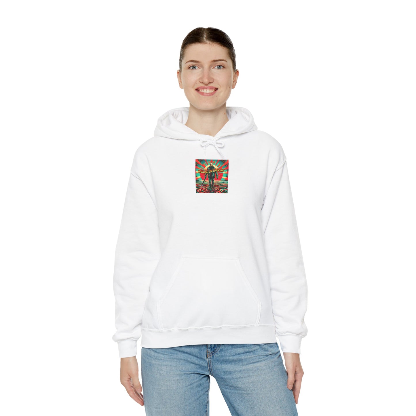 Jason Hoodie - Walking on Sunshine Retro Surfer Graphic Pullover