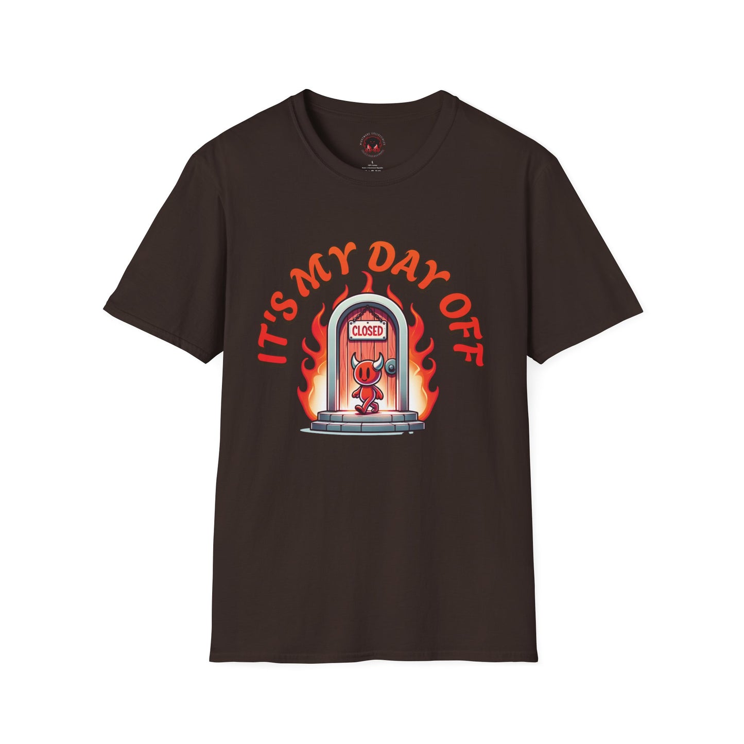 Little Devil It's My Day Off Unisex Soft Style T-Shirt