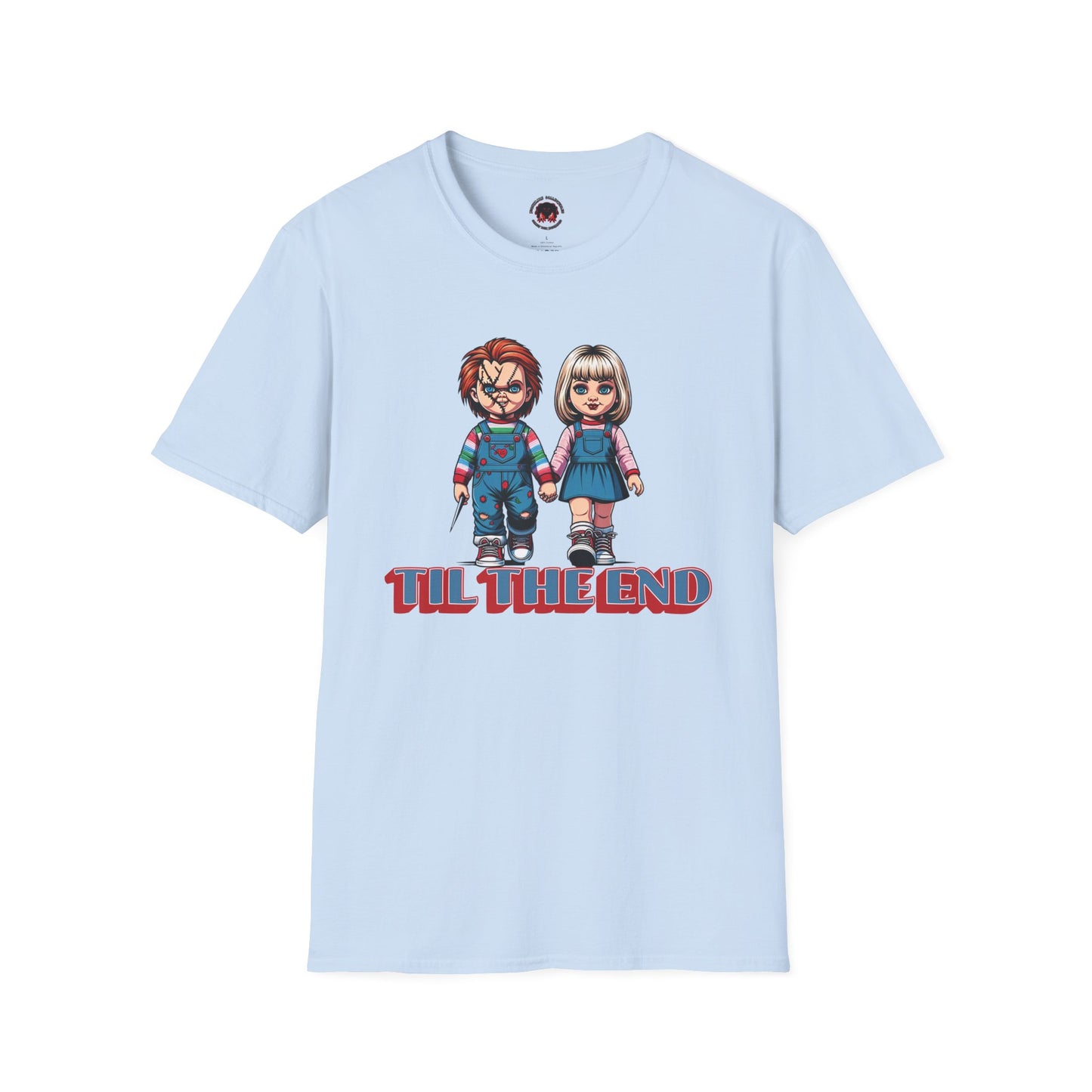 Til The End Horror Couple Unisex Soft style T-Shirt