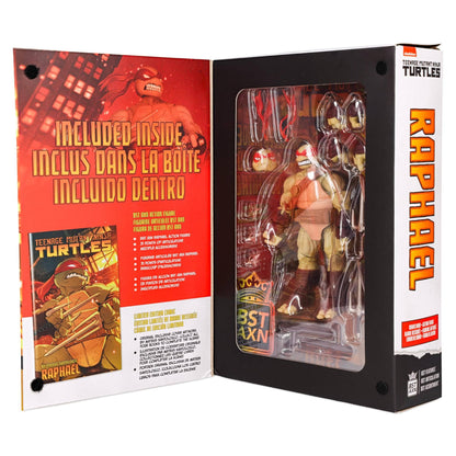 TMNT BST AXN 5-Inch Figure | Raphael & Comic