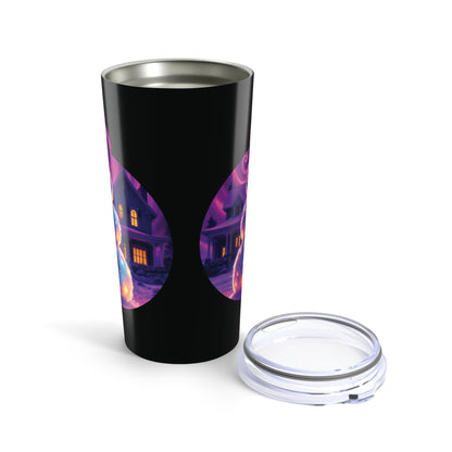 Snowman Haunted House 20oz Tumbler