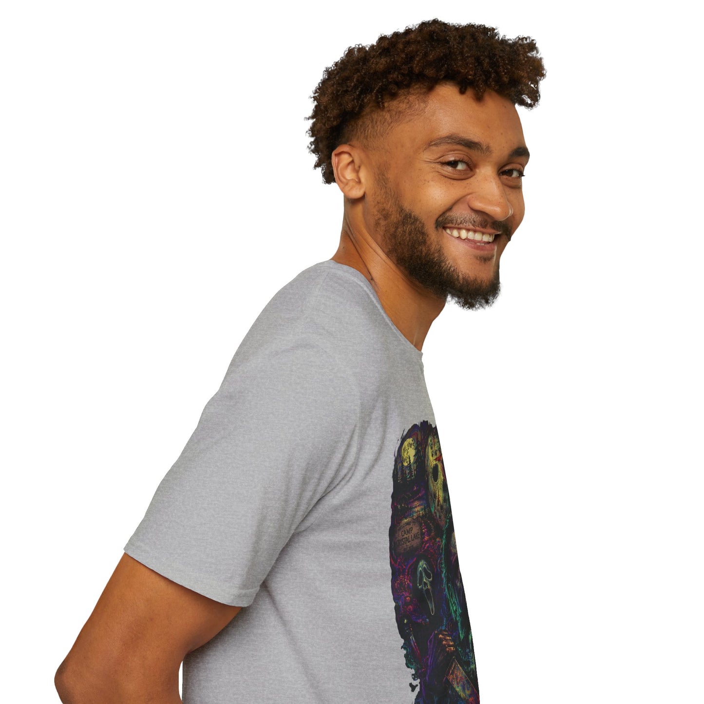 Horror Icons Collage T-Shirt —  Graphic Tee