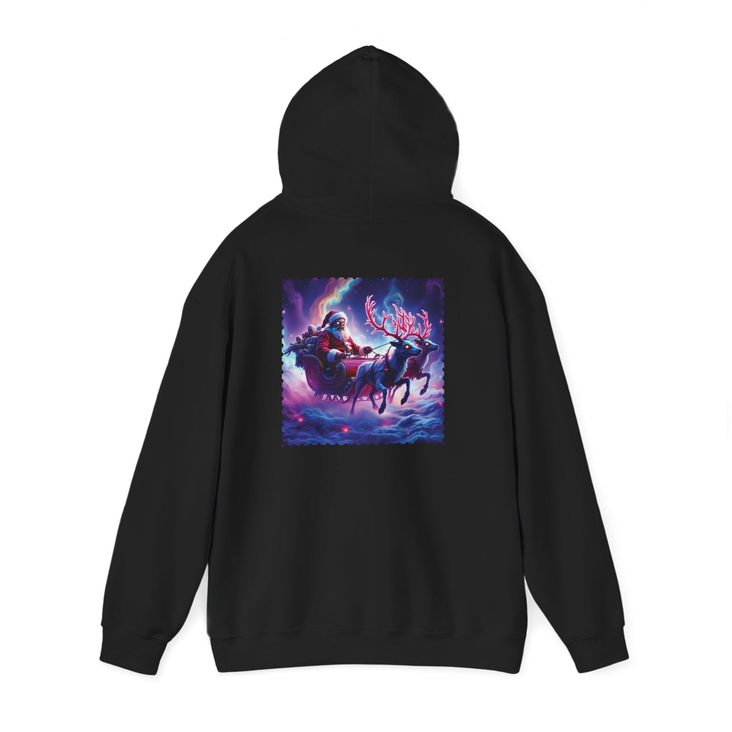 Zombie Claus and The Undead Reindeer Hoodie