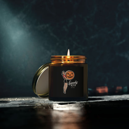 Scented Candle - Fun Witch Design, Gothic, Spooky Bitch Company (4oz, 9oz)