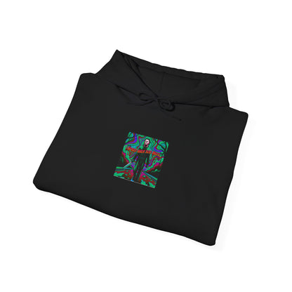 Psychedelic Road Trip Michael Hoodie – "Would Walk 500 Miles" Graphic Pullover