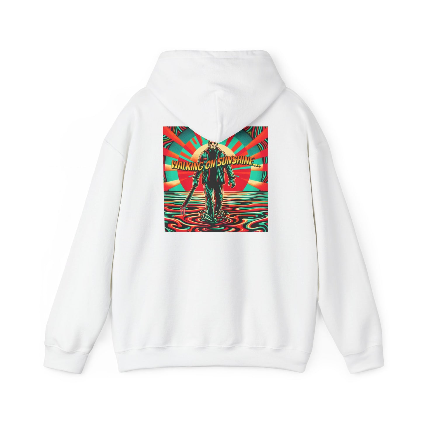 Jason Hoodie - Walking on Sunshine Retro Surfer Graphic Pullover