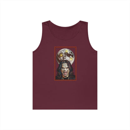 Ozzy Bark at the Moon Unisex Tank Top