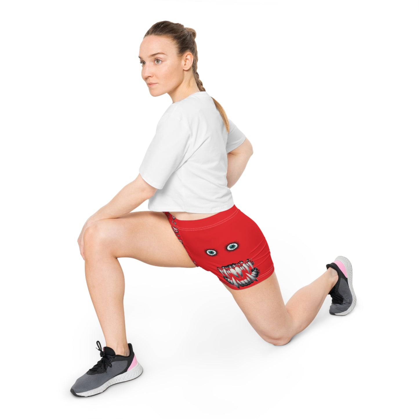 Eerie Eyes Monster Women's Shorts