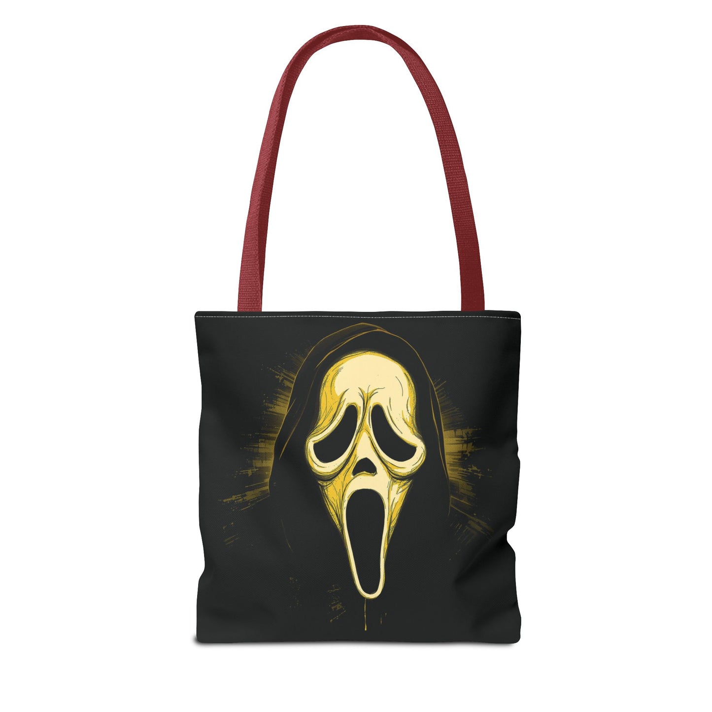 Spooky Scream Tote Bag — Ghost Face Design