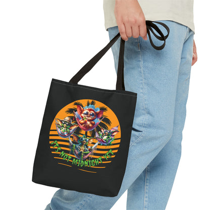 Summerween It's Not Midnight Yet Shoulder Tote Bag (AOP) 3 Sizes