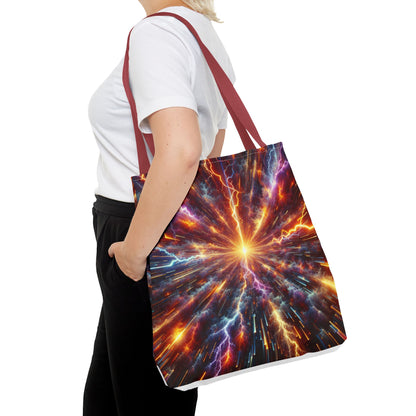 Lightning Storm Tote Bag