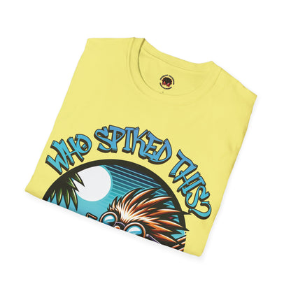 Summerween Who Spiked This? Unisex Soft Style T-Shirt