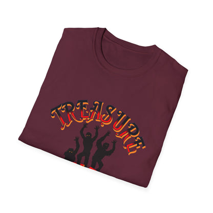 Treasure Hunter Soft Style T-Shirt Zombies Undead Collector Fun