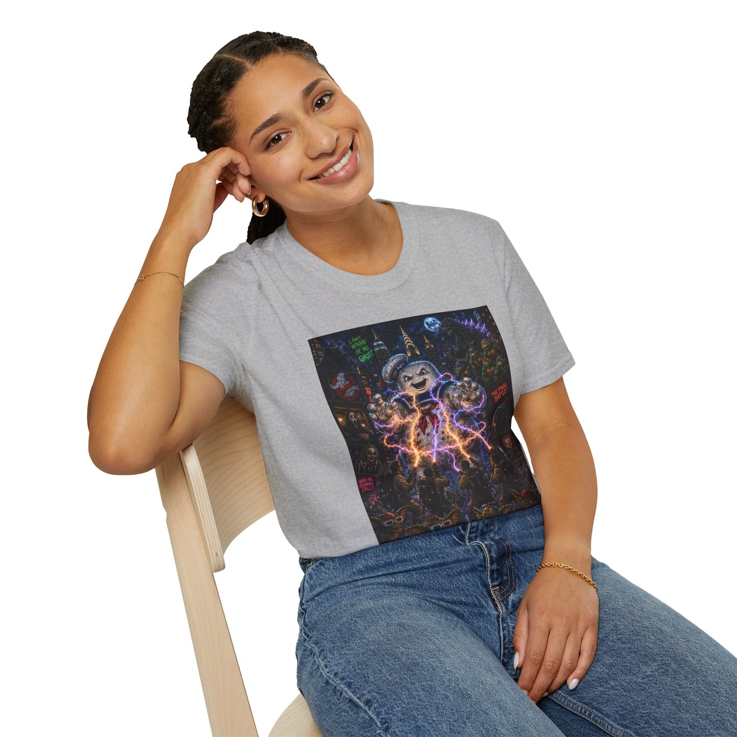 80's Retro Horror Movie T-Shirt — Parody Tee