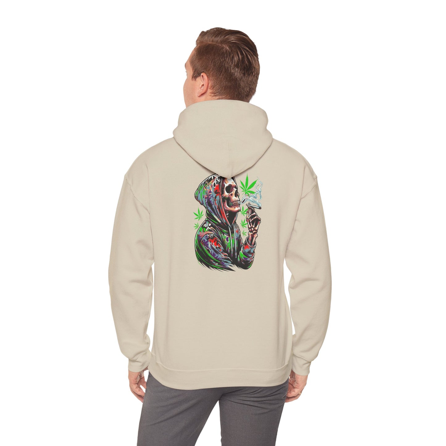 Deep Thoughts Skeleton Stoner Hoodie