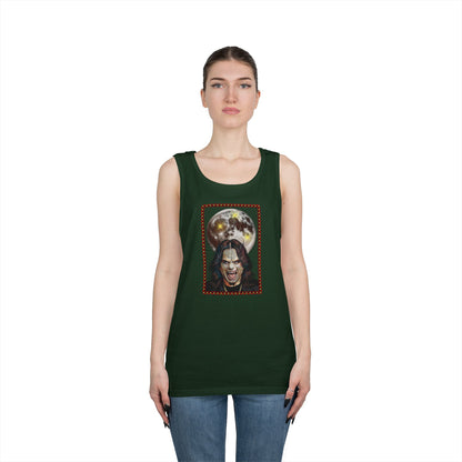 Ozzy Bark at the Moon Unisex Tank Top