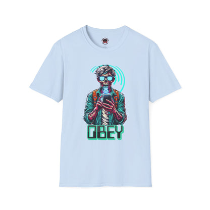 Brain Washing "Obey" Cell Phone Design - Unisex T-Shirt