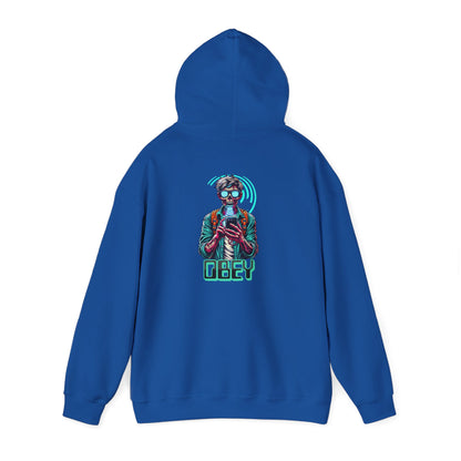 Sci Fi Brain Washing They Live Inspired Design Heavy Blend Hoodie
