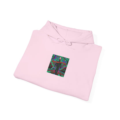 Psychedelic Road Trip Michael Hoodie – "Would Walk 500 Miles" Graphic Pullover