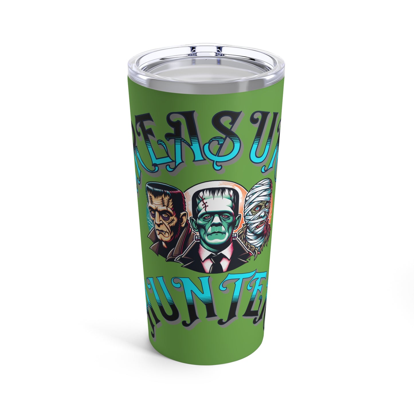 Monsters Treasure Hunter Tumbler 20oz Vampire Mummy Frankenstein