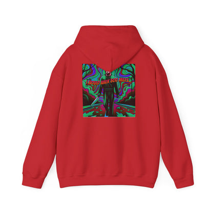 Psychedelic Road Trip Michael Hoodie – "Would Walk 500 Miles" Graphic Pullover