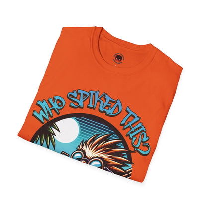 Summerween Who Spiked This? Unisex Soft Style T-Shirt