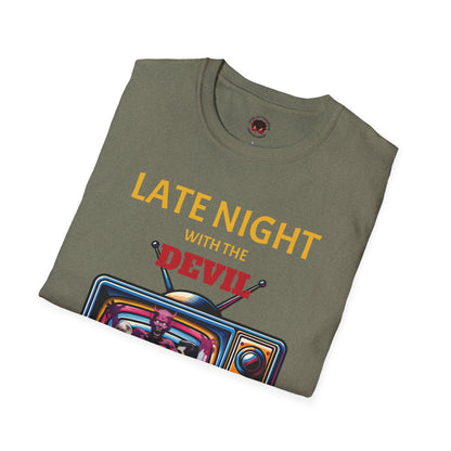 Late Night Horror Tv Show Unisex Soft style T Shirt