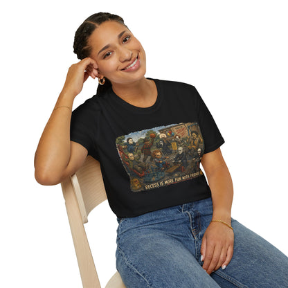 Horror Icons Recess T-Shirt — 'Screams Out' Horror Tee