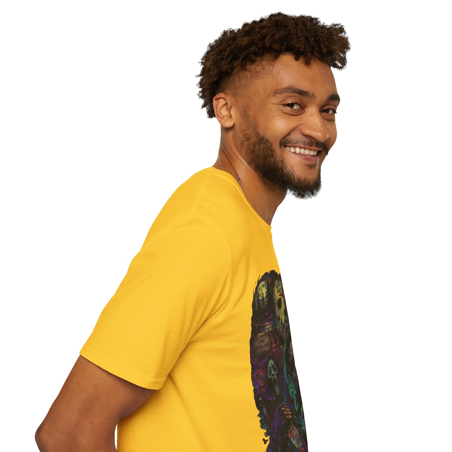 Horror Icons Collage T-Shirt —  Graphic Tee