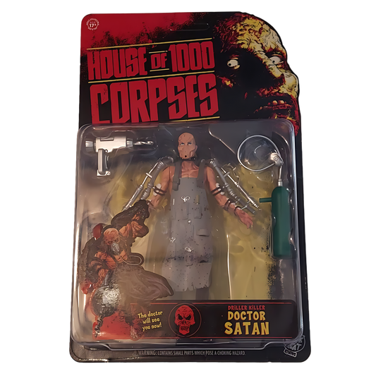 Trick or Treat Studios House of 1000 Corpses Dr Satan 5" Action Figure