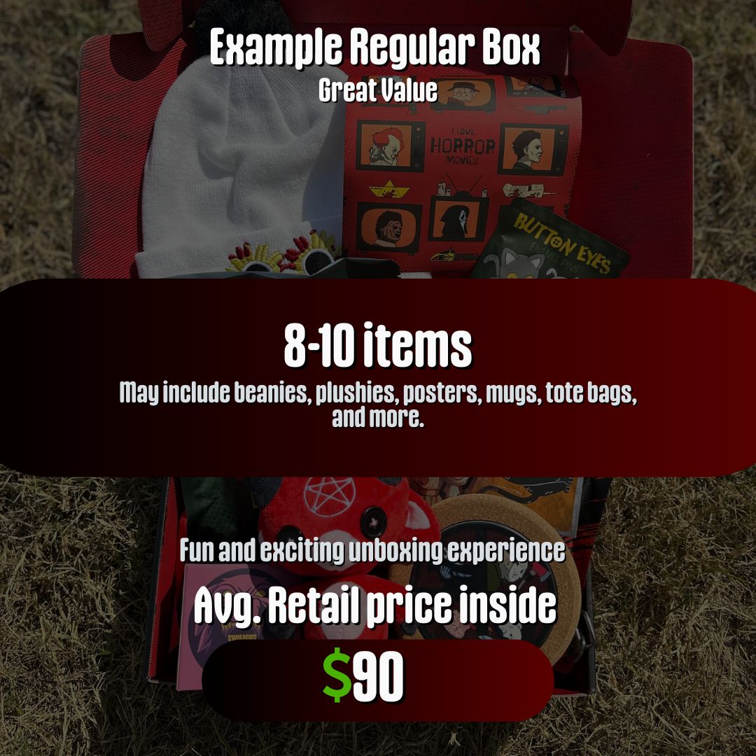 The Horror Mystery Box - 3 Different Options