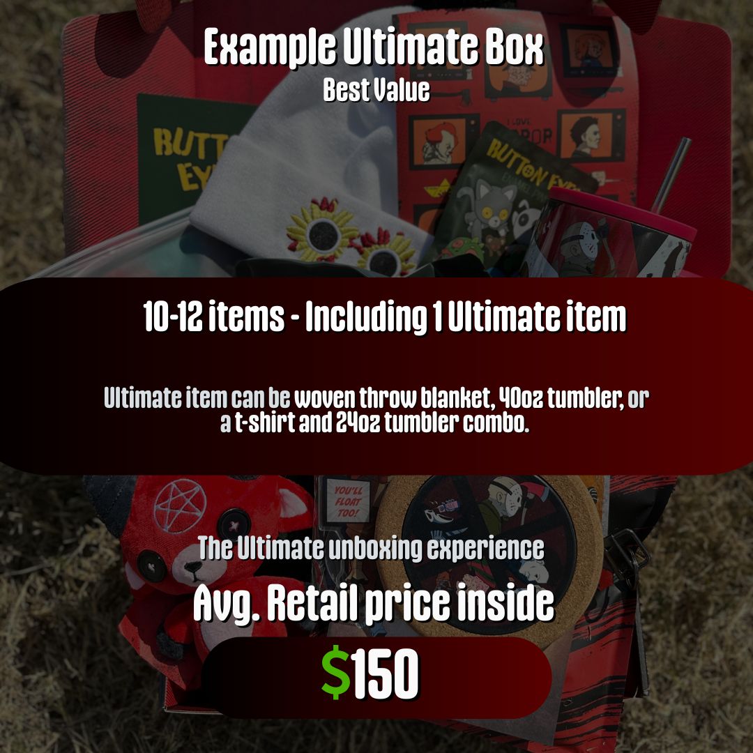 The Horror Mystery Box - 3 Different Options