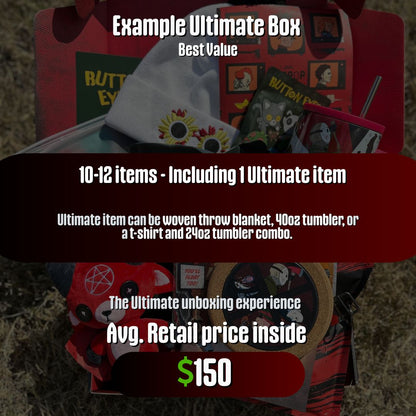 The Horror Mystery Box - 3 Different Options