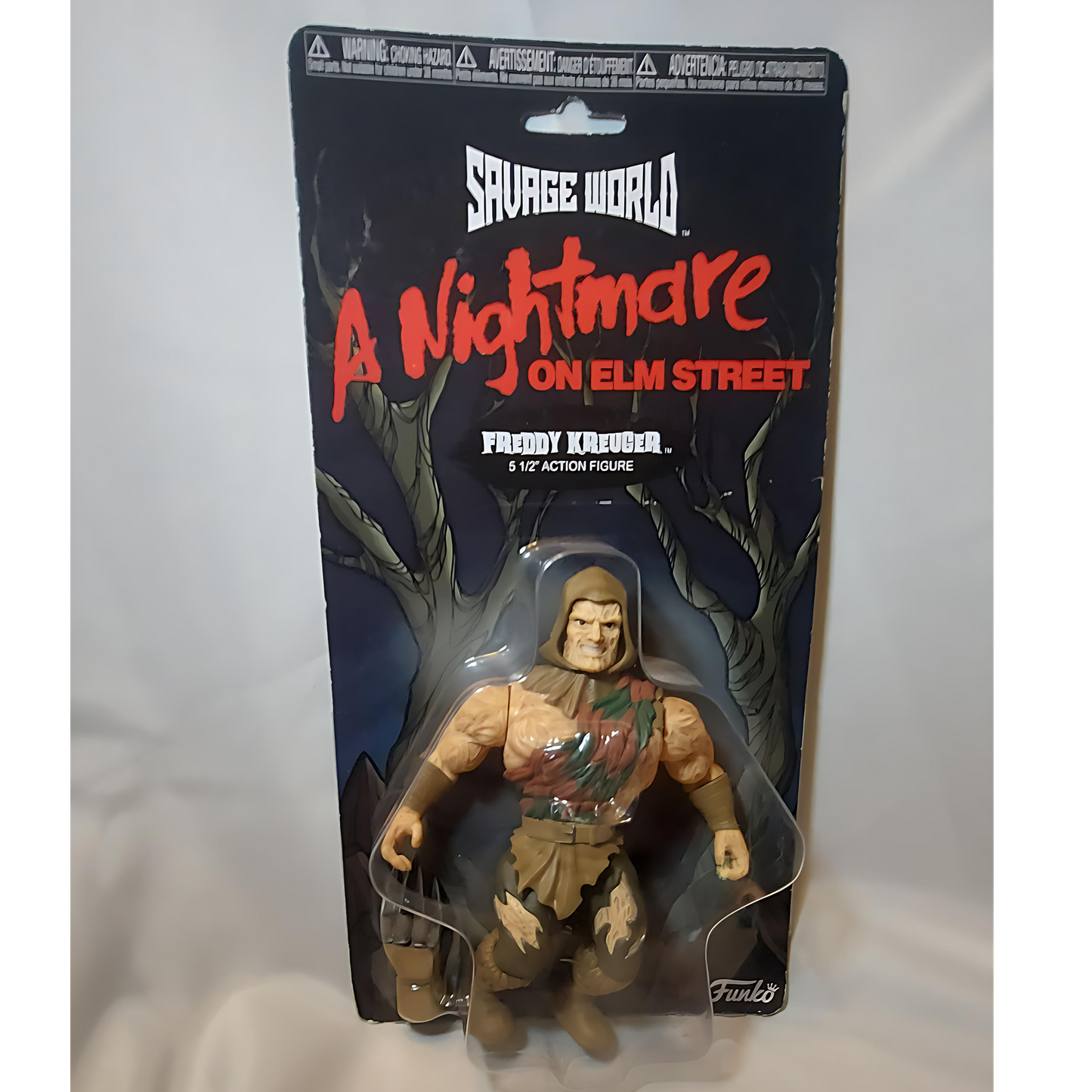 Funko Savage World Freddy Kreuger 5 1/2" Action Figure Nightmare On Elm Street