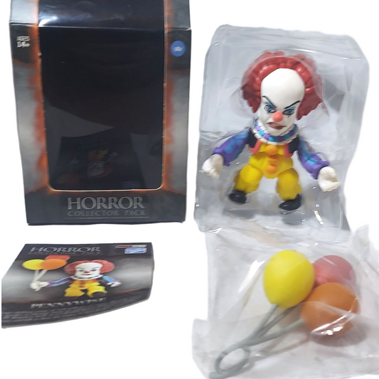 Loyal Subjects Horror Collector Pack IT Pennywise Action Vinyl Figure Blackout Box Edition Balloons  Rare