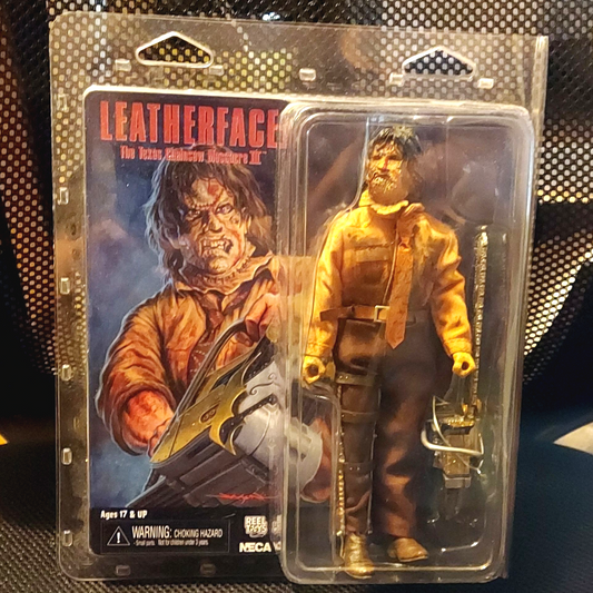 Neca Leatherface TCM Part 3 Retro Cloth 8" Action Figure