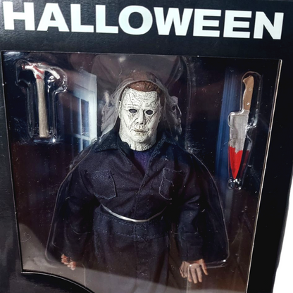 2018 Neca Halloween Michael Myers 8" Retro Mego Style Cloth Action Figure New In Box