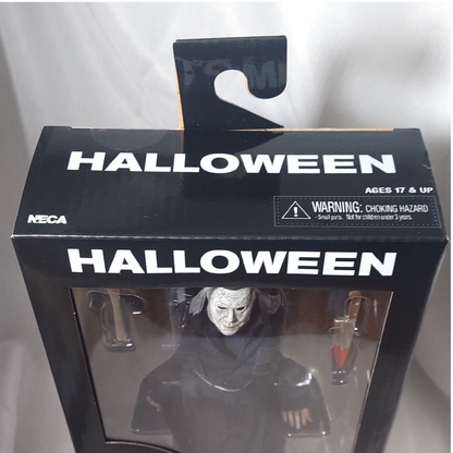 2018 Neca Halloween Michael Myers 8" Retro Mego Style Cloth Action Figure New In Box