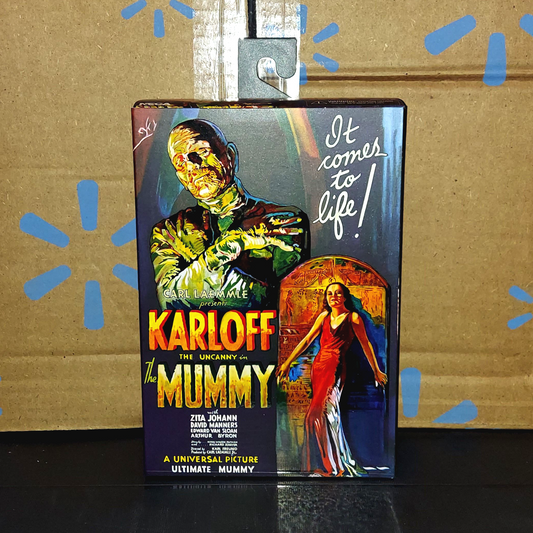 Neca Universal Monsters  Ultimate Mummy Action Figure Karloff The Uncanny B&W
