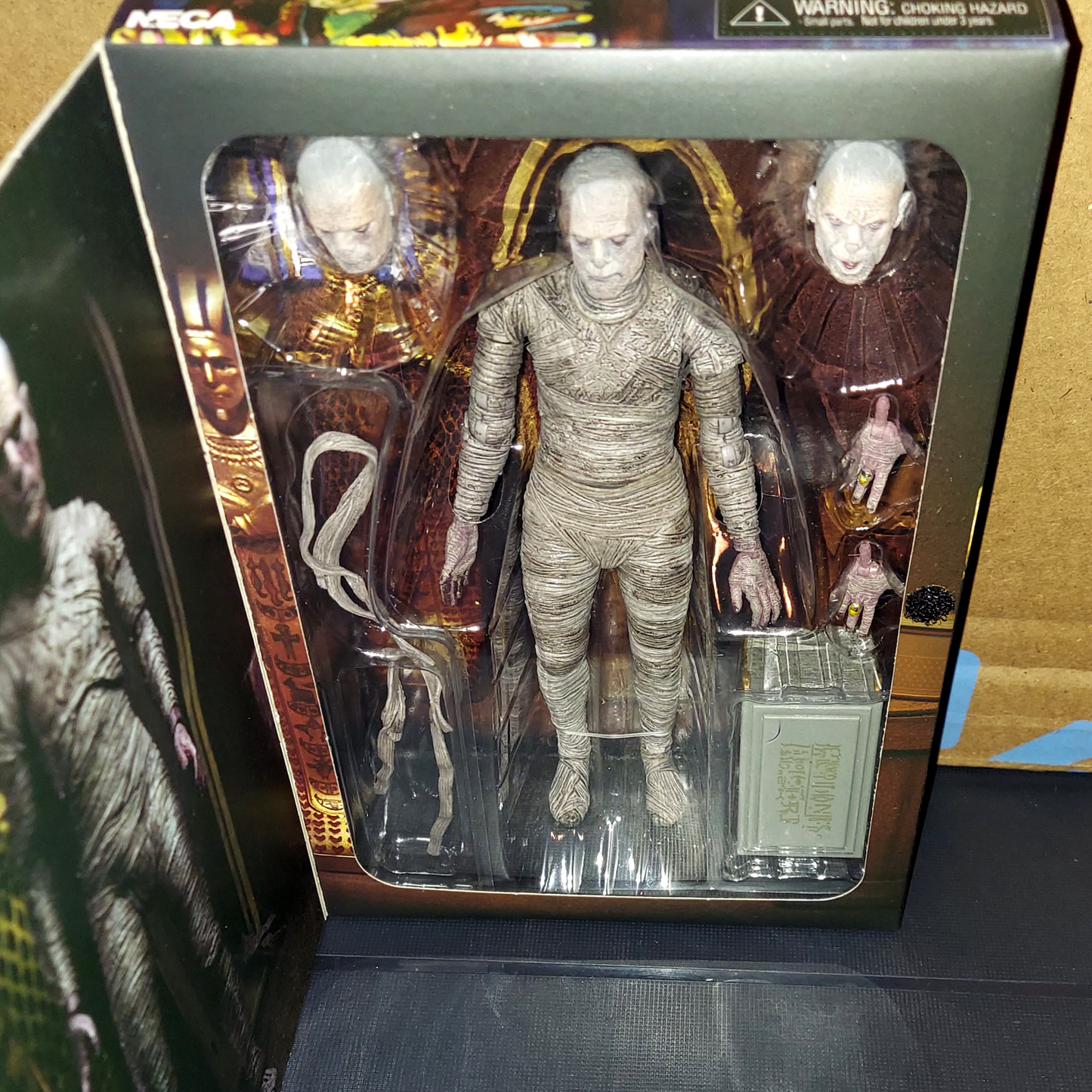 Neca Universal Monsters  Ultimate Mummy Action Figure Karloff The Uncanny B&W