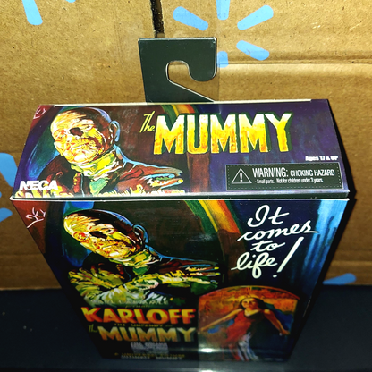 Neca Universal Monsters  Ultimate Mummy Action Figure Karloff The Uncanny B&W