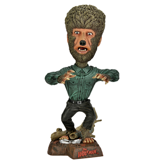 Neca Head Knocker Universal Monsters Wolf Man Bobblehead
