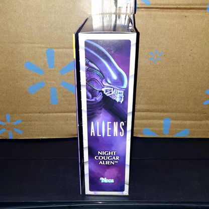 Neca Aliens Night Cougar Alien With Kamikaze Paraslide Action Figure